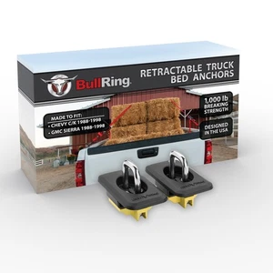 Anclajes de amarre de caja de camioneta clásica de ajuste elevado para Chevy C/K 1988-1998, 1988-1... - Imagen 1 de 8