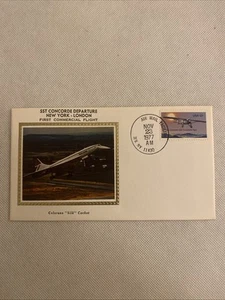 ERSTFLUG CONCORDE SST NEW YORK NACH LONDON 23. NOVEMBER 1977 COLORANO - Bild 1 von 4