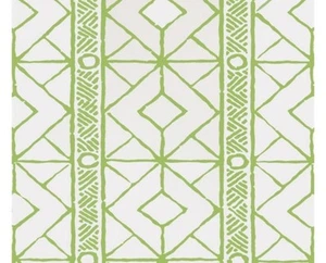 Dana Gibson Stroheim Twig Green Wallpaper Remnant - Picture 1 of 4
