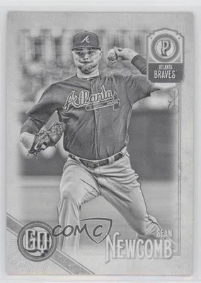 2018 Topps Gypsy Queen Black & White /50 Sean Newcomb #221 - Image 1 of 2