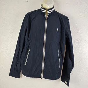 Original Penguin by Munsingwear Herren Navy Bomberjacke Gr. M Reißverschluss leicht - Bild 1 von 10