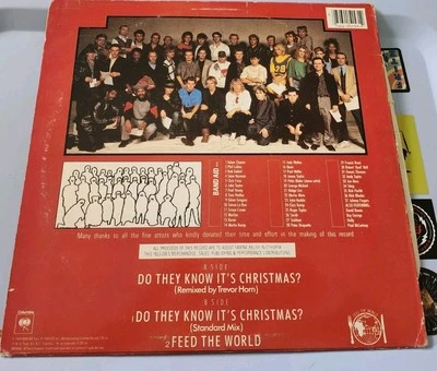 Band-Aid - Do They Know It's Christmas? (1984) 12" Single  - Image 1 of 4