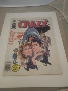 CRAZY Magazine No. 45 Dec 1978  Marvel Jaws F Bagged Boarded - Picture 1 of 2