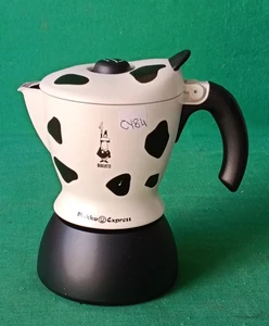 CAFFETTIERA BIALETTI MUKKA EXPRESS PER CAPPUCCINO 2 TAZZE VINTAGE. CY84 - Picture 1 of 11