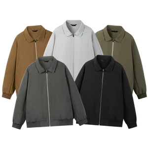 Wasserabweisende Herrenjacke Freizeit Stylisch Mäntel Windbreaker Cargo Trainingsjacke - Bild 1 von 25