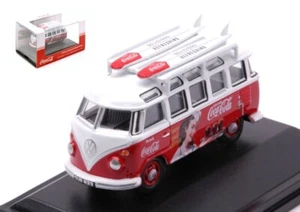Oxford VW T1 BUS AND SURFBOARDS COCA COLA 1:76 - Foto 1 di 1