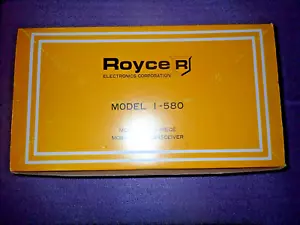NUEVO DE LOTE ANTIGUO ROYCE CB RADIO 3 piezas transceptor 1-580 - NUEVO EN CAJA NUEVO - Imagen 1 de 3