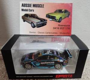1:64 Biante WAU ZB Commodore 25 Chaz Mostert Lee Holdsworth 2021 Bathurst Winner - Picture 1 of 3
