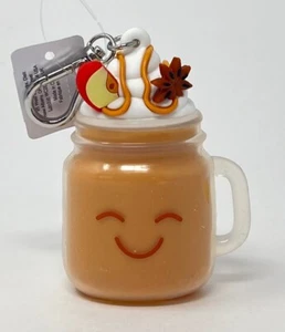 BATH BODY WORKS TAZA DE SIDRA DE MANZANA BEBIDA BOLSILLOBAC SOPORTE DESINFECTANTE DE MANOS ESTUCHE CLIP - Imagen 1 de 4