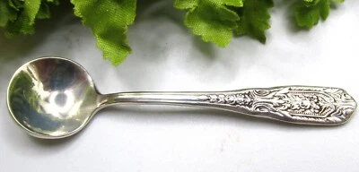 CUCHARA DE SAL WESTMORLAND MILBURN ROSA PLATA ESTERLINA SIN MONOGRAMA Foto 1 de 3