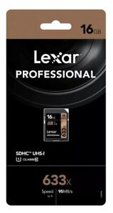 Lexar Professional 633x 16GB microSDHC UHS-I U1 C10 Memory Card - 95MB/s RRP$28