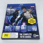Doctor Who : Series 5 (Box Set, Blu-ray, 2010) Light Surface Scratches