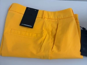 J.LINDEBERG/Gwen/Long Shorts/Gelb/Golf/Damen/Gr.27/36/S/**NEU** - Bild 1 von 3