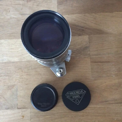 Téléobjectif P. Angenieux F 180 1:4.5 type P21 chrome Exa - Photo 1/4