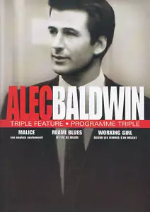Alec Baldwin Colección (Malicia / Miami Blues / Working Niña ) (Bilingüe) (Negro - Imagen 1 de 3