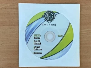 BFG NVIDIA Graphics Card Driver Installation Disk v3.95 or v4.2 - Picture 1 of 2