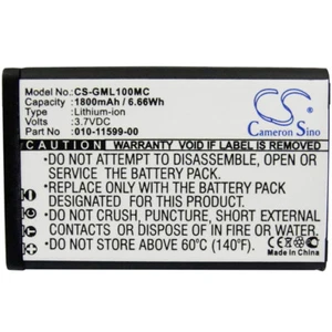 Batterie 1800mAh type 010-11599-00 Pour Garmin E1GR E2GR VIRB Elite Action HD - Photo 1 sur 5