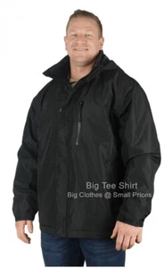 Abrigo impermeable grande para hombre espionaje puleen tallas 2XL 3XL 4XL 5XL 6XL 7XL 8XL - Imagen 1 de 1