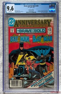 Quiosco DC BRAVE AND THE BOLD #200 1ª aplicación HALO GEO-FORCE KATANA 1983 CGC 9,6 - Imagen 1 de 2