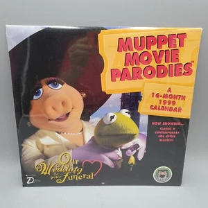 1999 Muppet Movie Parodies Calendar Classic Box Office Blasts 16 Months Sealed - Picture 1 of 7