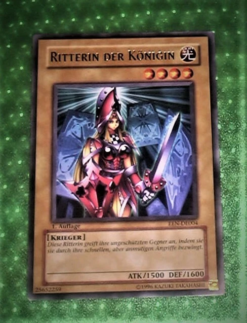 Yu-Gi-Oh EEN-DE004, Ritterin der Königin, "near mint",  1.Auflage - Bild 1 von 1