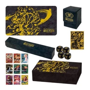 One Piece Card Game Japanese 2nd Anniversary Set (English Cards) - Picture 1 of 3