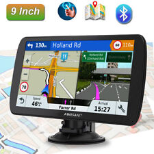 Produktbild - 9Zoll GPS Navisgerät Navigation für Auto LKW PKW Navigationsgerät Bluetooth