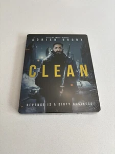 CLEAN Blu-ray DVD Steelbook Adrien Brody New Sealed - Imagen 1 de 8
