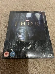 Thor Steelbook Blu Ray 2D 3D Lenticular UK Edition New Sealed - Picture 1 of 3