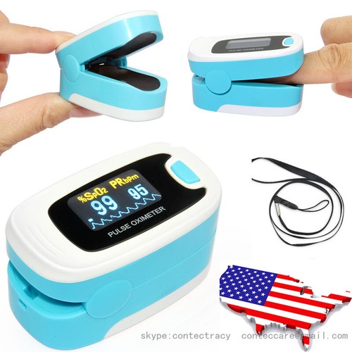 US ship FDA Finger tip Pulse Oximeter Blood Oxygen meter SpO2 Heart