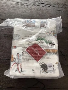 Pottery Barn National Lampoon’s Christmas Vacation queen Sheet Set NEW With Tags - Picture 1 of 3