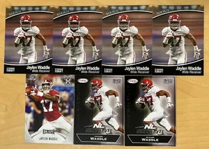(7) Jaylen Waddle 2021 RC ROOKIE CARD LOT NICE! - Picture 1 of 2