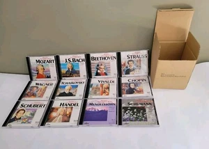 Masters of Classical Music NEW COMPLETE SET Of 12 CDS 1998 Delta Music - Foto 1 di 10