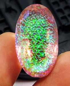 CERTIFIED 49.40 Ct Natural Monarch Fire Opal Doublet Oval Cut Loose Gemstone - Picture 1 of 9