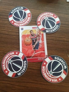 4 of Washington Wizards themed Car Decal Sticker basketball collectable - Picture 1 of 1