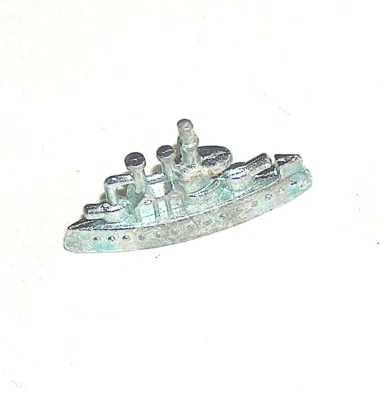 Nuovo Monopoly Metallo Argento Tono Nave Token Trasportatore Tavola Gioco Pezzi - Immagine 1 di 2
