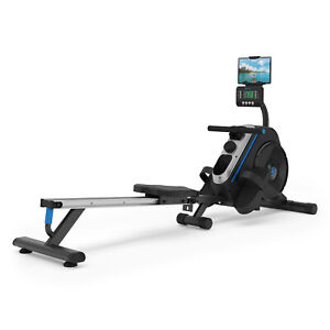 Rowing Machine Exercise Bike Magnetic Folding LED Monitor Adjustable Fitness>