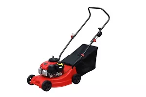 132CC Petrol Lawn Mower 40cm Hand Push 4-Stroke Garden Cordless Lawnmower - Picture 1 of 7