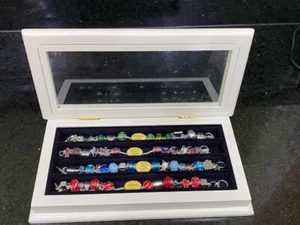 JUEGO DE 4 PULSERAS BRADFORD EXCHANGE INSPIRADORAS EN CAJA ORIGINAL - Imagen 1 de 6