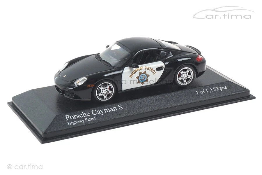 Porsche Cayman Polizia 2007 - Minichamps 1/43