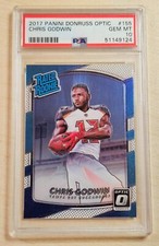 CHRIS GODWIN 2017 PANINI DONRUSS RATED ROOKIE #155 PSA 10 GEM MINT QTY AVL