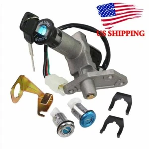 Motorcycle Ignition Switch Lock Set w/Key For 50cc 125cc 150cc GY6 Moped Scooter - Picture 1 of 5