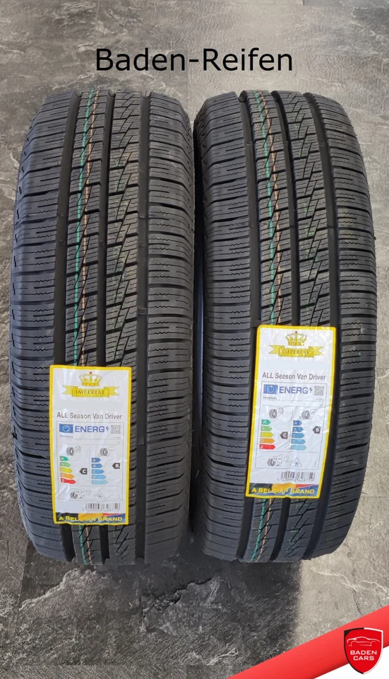 2 x Ganzjahresreifen C-Reifen 205/65 R16C 107T Allwetterreifen 205 65 16 C-Decke - Bild 1 von 1