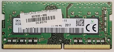 NEW HP PAVIL 15-DY1036WM 8GB 1RX8 DDR4 3200 RAM MEMORY 937236-855 HMA81GS6CJR8N - Image 1 of 3