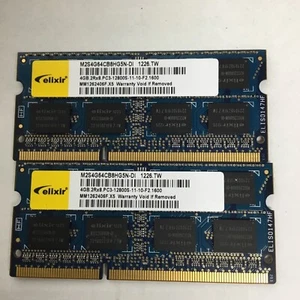 ELIXIR (8GB) 4x2GB 2Rx8 DDR3 PC3-12800S SODIMM Memory Ram M2S4G64CB8HG5N-DI - Picture 1 of 1