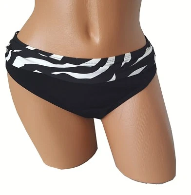 Athena NUEVO Traje de Baño Bikini Negro Para Mujer M L Mediano Grande 8 10 12 14 $45 2552 Foto 1 de 2