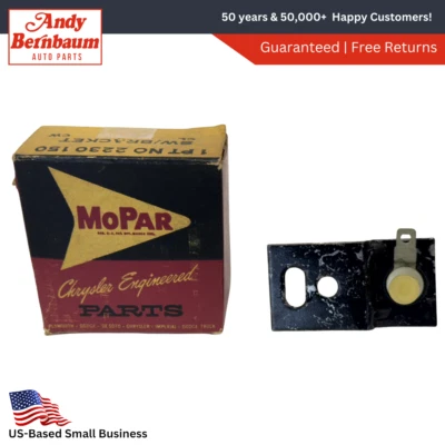 1962-1967 Dodge Truck Brake Stop Light Lamp Switch & Bracket 2230150 NOS - Image 1 of 4