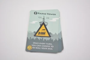 Juego Machi Koro piezas de repuesto - puntos de referencia - radio torre - Imagen 1 de 2