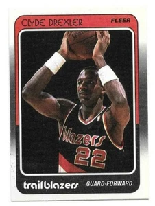 CLYDE DREXLER 1988-89 FLEER CARD NEAR MINT+ CONDITION - Picture 1 of 2