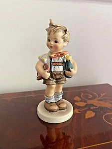 Hummel Goebel Valentine Joy 399 Boy Figurine w/Heart & Wine TMK6 Ltd Edt 1979 - Picture 1 of 6